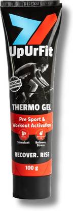 UpUrFit Sport & Workout Warm-up Thermo Gel, Relief From Stiffness and Pain Gel