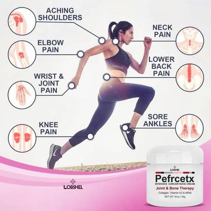 LORSHEL perfectx Collagen Pain Relief Cream relieves tight muscles and deep pain Cream