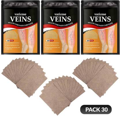 kazawak Natural Plant-Based Vericose Vein Patches for Muscle Relief Plaster & Patch Plaster & Patch