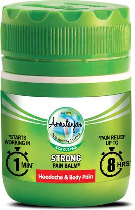 Amrutanjan Maha Strong Pain Balm Headache & Ortho Pain Balm