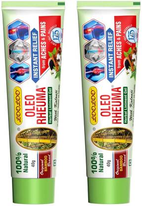 looloo Oleo Rheuma Herbal Liniment Gel - Pack Of 2 | Maasage Gel