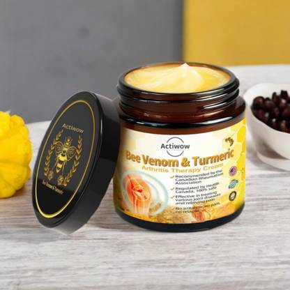 ACTIWOW Bee Venom & Turmeric Therapy Cream for Arthritis in Hands Cream
