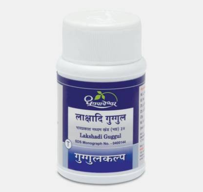 DHOOTAPAPESHWAR Lakshadi Guggul 60 Tablet Pack of 2 Tablets