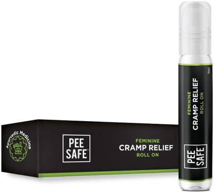 Pee Safe Feminine Cramp Relief Roll On with Ayurveda Extracts Balm
