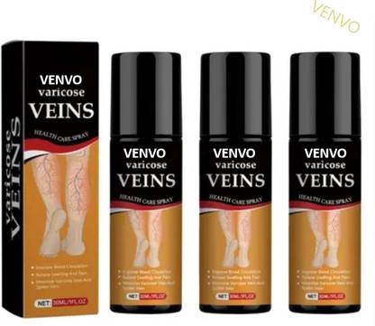 venvo Instant muscle pain relief varicose vein spray -Gentle for Men & Women (3*100ml) Spray
