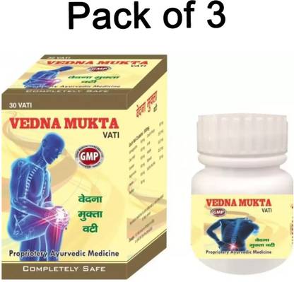 Quickbits Life Care Herbal & Ayurvedics Vedna Mukta Vati, Tablets