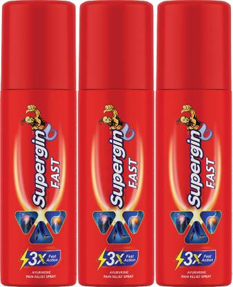Medopharm Wellness Supergin Fast Relief Spray- Pack of 3 | 100% Ayurvedic Formula Spray