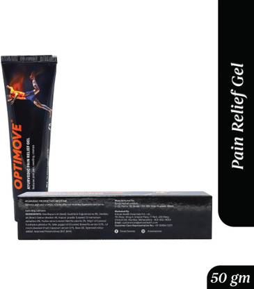 Forestreasures Optimove Pain Relief Gel | Fast Relief for Muscle & Joint Pain | Quick Action Gel