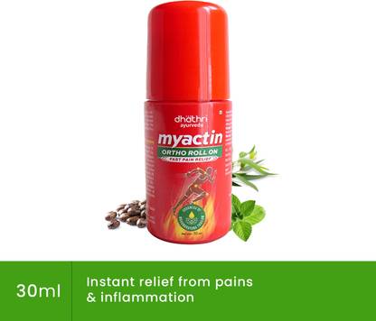 Dhathri Myactin for Instant Pain Relief| Ayurvedic Rollon made with Natural Ingredients Balm