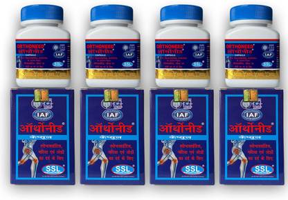 vitaherbal Orthoneed Capsules For spondylitis,Arthritis and Joint pain (pack of 4) Capsules