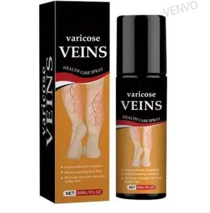 venvo Varicose vein spray for men - Cooling Herbal Circulation Support (30 ml) Spray