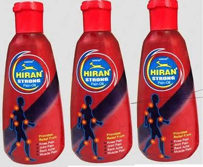 Hiran Strong Pain Oil 80mlx3 Superpack - 240ml Liquid