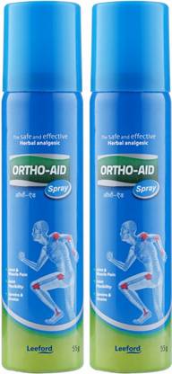 ORTHO AID Herbal Pain Relief Spray | Instant Relief for Joints, Muscle Pain & Inflammation Spray