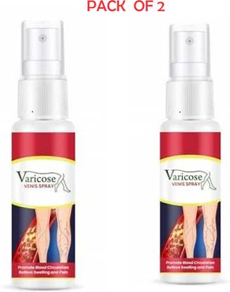 Prefetto COSMO 100 % ORIGINAL Varicose Veins Spray | leg pain relief | PACK OF 2 | Spray