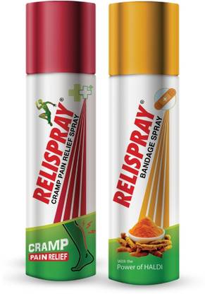 Relispray Cramp Pain Relief & Bandage Spray