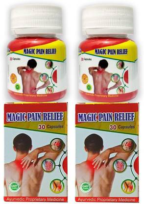 vitaherbal Ayurvedic Magic Pain Relief Capsule For Joint pain (Pack of 2) Capsules