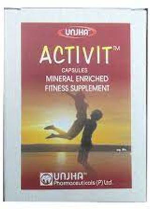 Unjha Activit Capsules (40cap) pack of 2 Tablets
