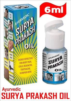SURYA PRAKASH OIL Ayurvedic Oil_Pain Management - 6 ml ( Pack of 12 ) Liquid