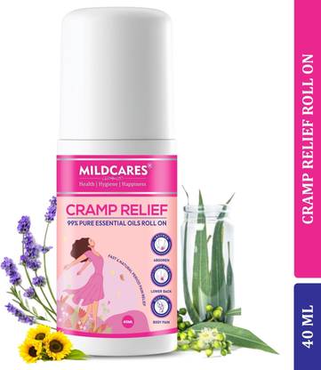 MildCares Feminine Cramp Relief Roll On All in One (Periods, Lower Back Pain, & Body Pain) Liquid
