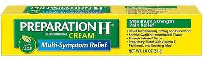 Preparation H Maximum Strength Hemmorhoidal Cream-1.8 oz Cream
