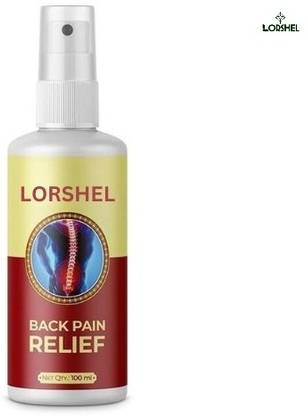 LORSHEL Golden Glam back pain relief | Sciatic nerve pain relief Spray