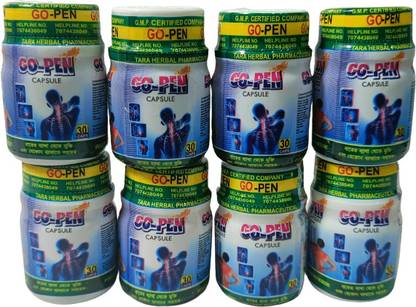 VEDANTRA AYURVEDA GO PEN PAIN RELIEF CAPSULE JOINT PAIN,RHEUMATOID ARTHRITIS,SCIATICA,MUSCLE PAIN