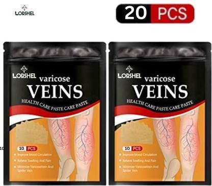 LORSHEL Varicose Veins Patches Soothing and Calming Varicose Veins Solution Plaster & Patch
