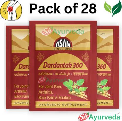 AASAN HEALTHCARE Dardantak 360 Powder for Joint Pain, Arthritis, Back Pain & Sciatica Powder