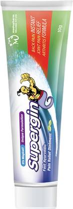 Medopharm Wellness Supergin Ayurvedic Pain Relief Ointment - Small Pack Cream