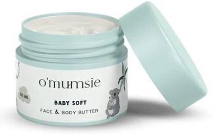 o'mumsie Baby Face & Body Butter | Long Lasting Moisturization| 100 Gm Balm
