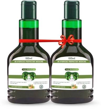 NewClick Adivas Ayurved Pain Relief Oil | Joint Pain Relief Oil for Adults | pack of 2 Liquid
