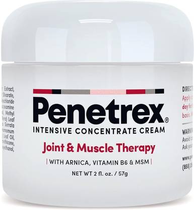 PENETREX OTC Pain Relief Therapy with Arnica, Vitamin B6 and MSM Cream