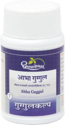 DHOOTAPAPESHWAR Abha Guggul 60 Tablet Pack of 2 Tablets