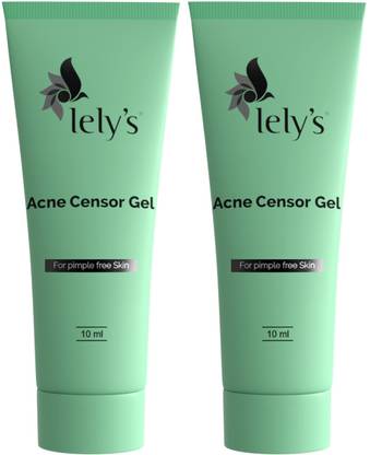 Lelys Acne Sensor Gel - For Pimple Free Skin (10ml) : Pack of 2