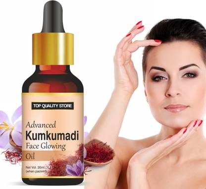 Top Quality Store Kumkumadi Skin Brightening Oil Toned Glow Saffron Sandalwood Chemical Free