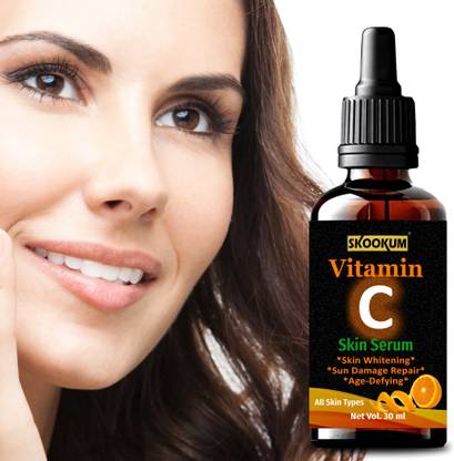 SKOOKUM Vitamin C Face Serum For White Beauty Anti Spot Fairness with Natural Botanicals