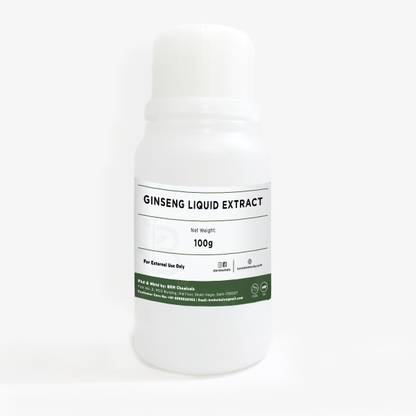 BRM Herbals Ginseng Liquid Extract - Water Soluble - 100g For Soap/Shampoo/Cosmetics Making