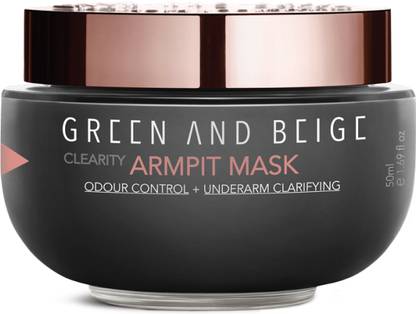 GREEN AND BEIGE Charcoal Armpit Underarm Cream Mask, Corrects Underarm Color for Women & Men