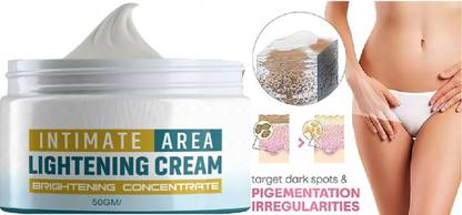 EVERERIN Vigini Intimate Private Vaginal Bikini Area Inner Thigh Lightening Whitening Brightening Cream