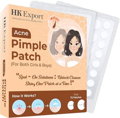 HK EXPORT Acne Pimple Patch-Invisible Facial Stickers cover with100% Hydrocolloic