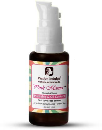 Passion Indulge Pink Mania Purifying & Oil Control Face Oil | Anti-Acne | Reduces Redness