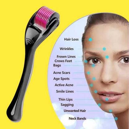 FlyTouch Micro Needle Derma Roller System Derma Roller Best Quality 540 Needles Micro Needle Derma Roller System Derma Roller Best Quality 540 Needles Massager