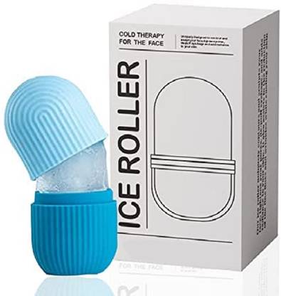 GOLDINKS Face Ice Roller For Massage Neck,Body,Eyes,Pimple,Brighten Skin,Natural Glow