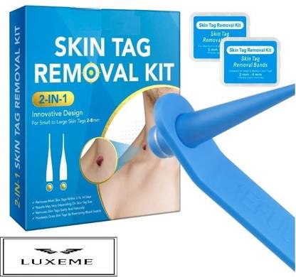 LUXEME Skin Tag Remover Kit 2 in 1, Skin Tag Removal Kit