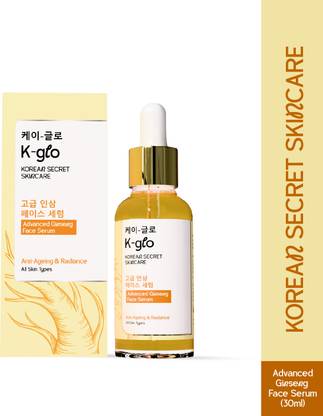 K-Glo Korean Secret Skincare Advanced Ginseng Face Serum