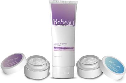 Rebeaut Mini -Ultra Hydration Face Gel, Therapy Face Wash, Therapy Face Gel, Pack of 3