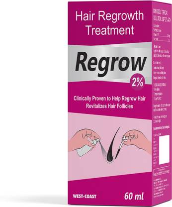 West Coast REGROW SOLUTION 2% Hair Regrowth Treatment - 60ml