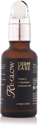 Derm Ease Re Glow Face Serum for Wrinkles, Blemishes, Sunburn and Glowing Skin