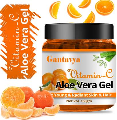 Gantavya Aloe vera Gel ,For Oily & Sensitive Skin, Prevents Acne & Pimple, Rashes