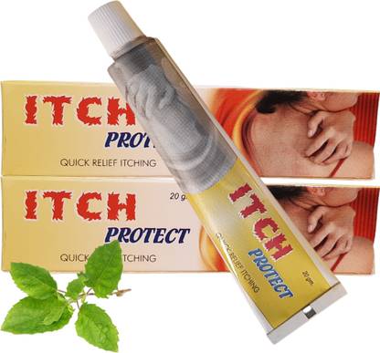HERBS N DRUGS Itch Protect Ayurvedic Quick Relife Itching Cream 40G(40g x 2)
